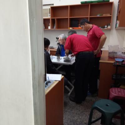 外國客戶來參觀